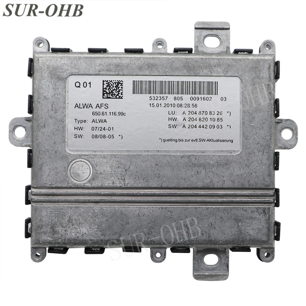 AFS Cornering Light 650.61.116.99c Headlight Ballast Control Module
