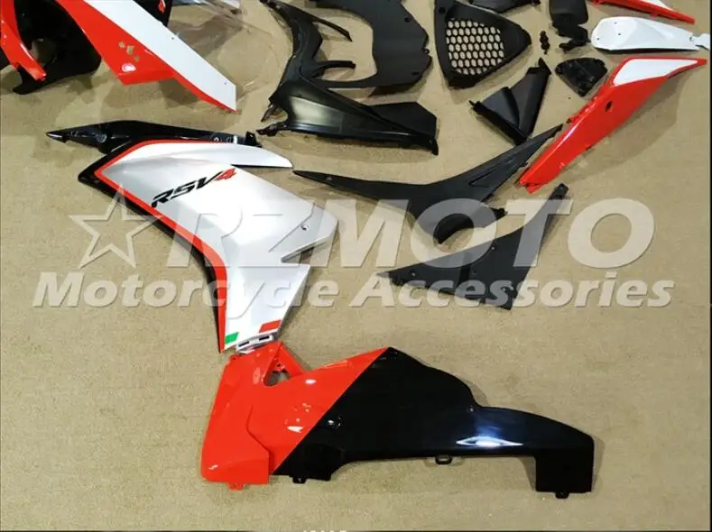 ABS литья под давлением полный обтекатель комплект подходит для Aprilia RSV4 1000 2009- 09 10 11 12 13 14 набор на заказ красный серебристый черный Прохладный