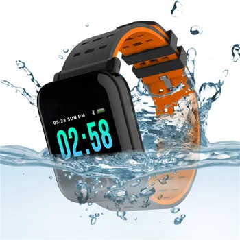 

A6 Smart Watch with Heart Rate Monitor Fitness Tracker Women Men Blood Pressure Smart Watches IP67 Waterproof For Android IOS