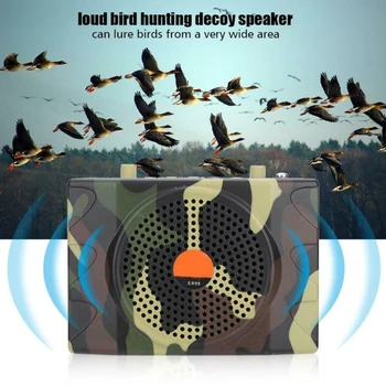 

38W Portable Sound Wireless Remote Control Amplifier Teaching Speaker FM Radio USB Hunting Decoys Loud Speaker Bird Caller MP3