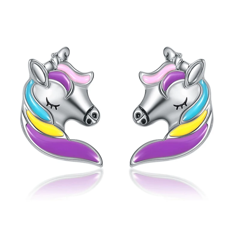 Earrings Girl Unicorn Fashion Earring Womens Unicorn Earrings Women