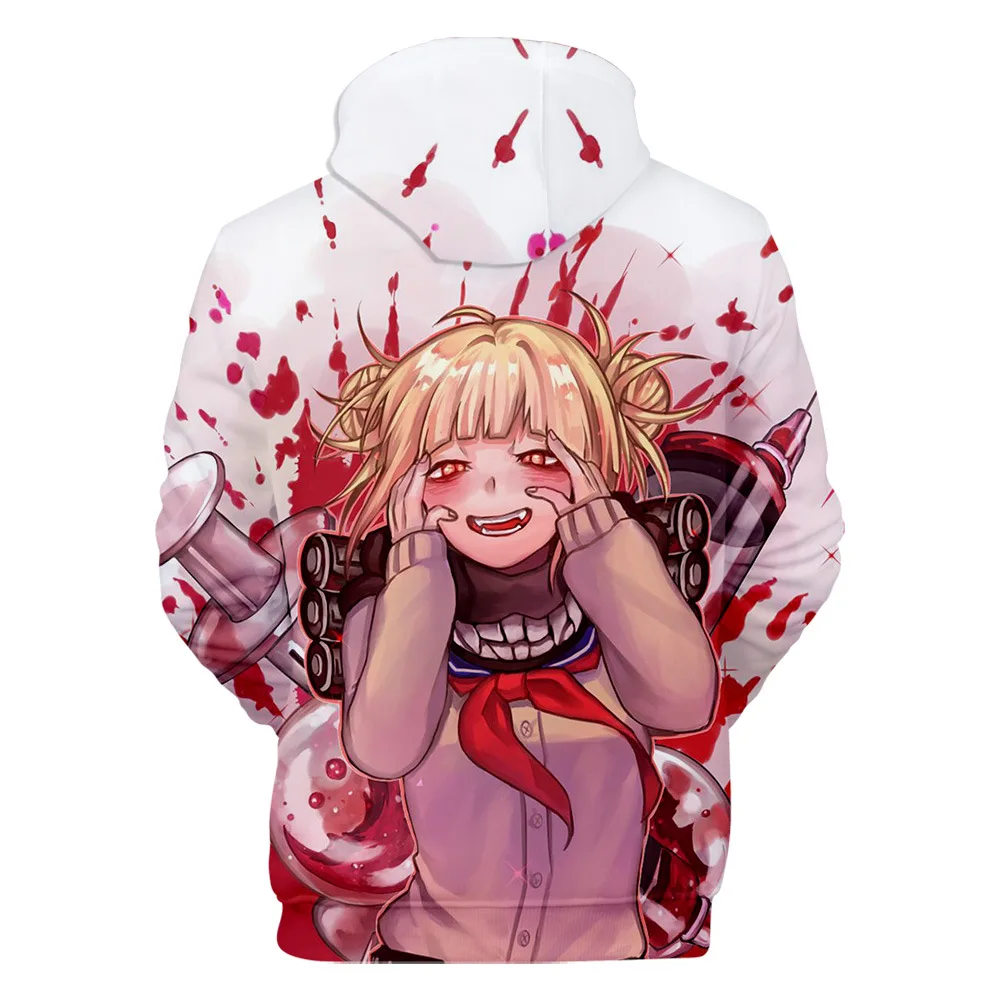 My Hero Academia Himiko Toga Anime 3D Printed Hoodies
