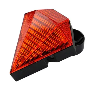 

Rechargeable Batteries Advanced Batterie Cycling Bicycle Bike Rear Tail Safety Warning 8 LED and 2 Flashing Lamp Light