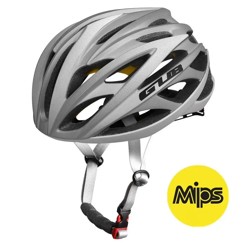 GUB M8 шлем MIPS Женский Мужской велосипедный MTB велосипед Горный шоссейный велосипедный безопасный открытый спортивный шлем с MIPS системой - Цвет: Светло-серый