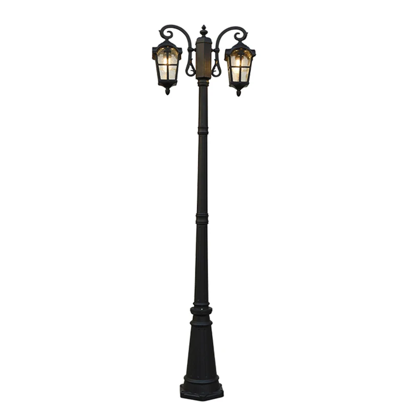 (H&asymp;2.3M)Outdoor Waterproof Garden Light Outdoor Park Roadside Garden Landscape High Pole Light Waterproof Street