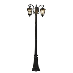 (H≈2.3M)Outdoor Waterproof Garden Light Outdoor Park Roadside Garden Landscape High Pole Light Garden Waterproof Street Light