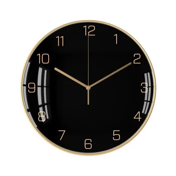 

30cm Silent Nordic Brief Living Room Wall Clock For Home Decor European Style Hanging Living Room Wall Watch