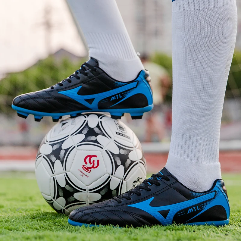 Спортивный для футбола обувь для детей взрослый Футбол Бутсы мужские SG футбольная обувь тренировочные кроссовки мужские Chaussures De football Homme