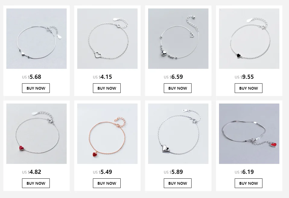La MaxZa минималистичные браслеты-цепочки с красным сердцем для женщин, модные ювелирные изделия, Женские аксессуары, 925 пробы серебряный браслет