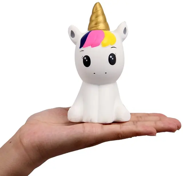 Jumbo Squishy Kawaii Unicorn Horse Cake Deer Animal Panda Squishies Slow Rising Stress Relief Squeeze Toys for Kids 12cm