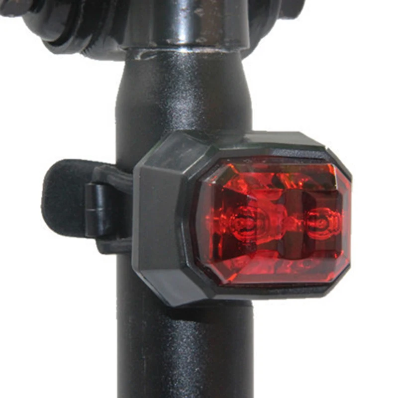 3 режима велосипедный фонарь светильник Перезаряжаемые светодиодный 2 лазеры горный велосипед хвост светильник для безопасности в ночное время, Предупреждение для велосипеда, задний светильник, Аксессуары для велосипеда