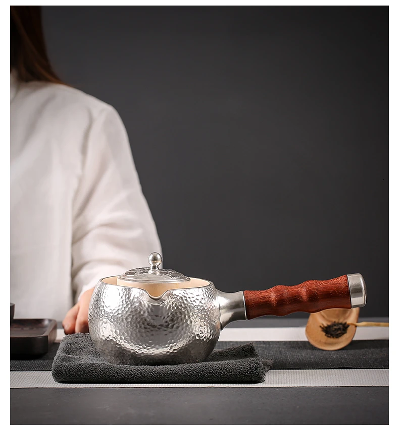 Silver side of the pot pot pottery tea cooker household electric pottery oven electromagnetic oven tea pot electric