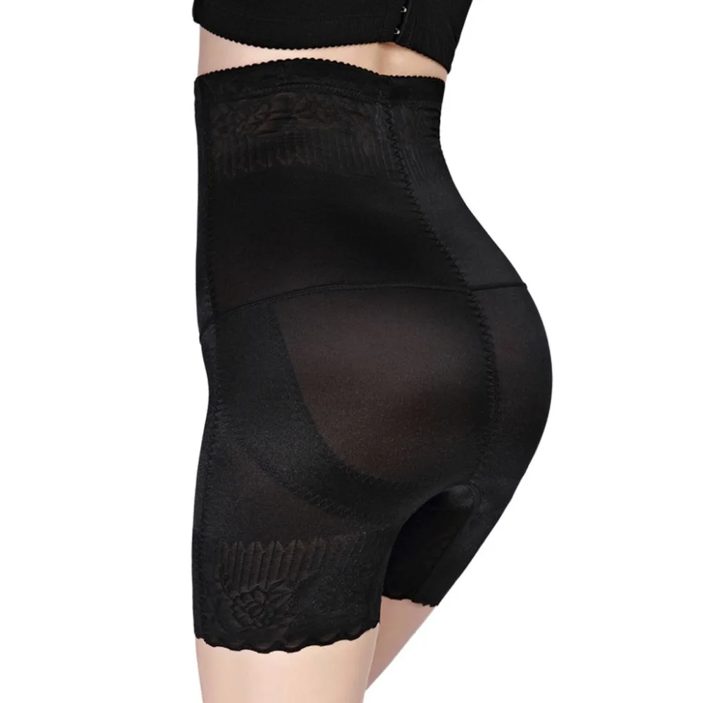Женское белье с корсетом Shaper тонкие брюки с животиком Высокая талия черные кружевные женские шорты корсет Gaine Amincissante Femme#2L26