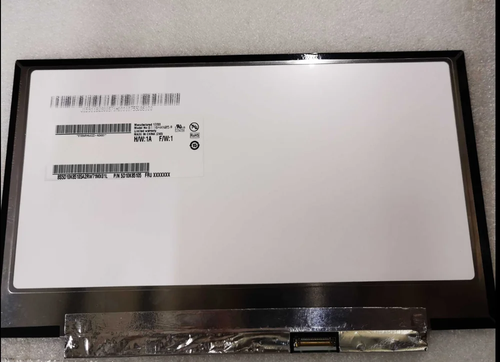 Для AU B116HAN05.0 подходит N116HSE-EBC N116HSE EBC ноутбук ЖК-экран ips 11,6 дюймов eDP 30 контактов FHD 1920X1080 Замена