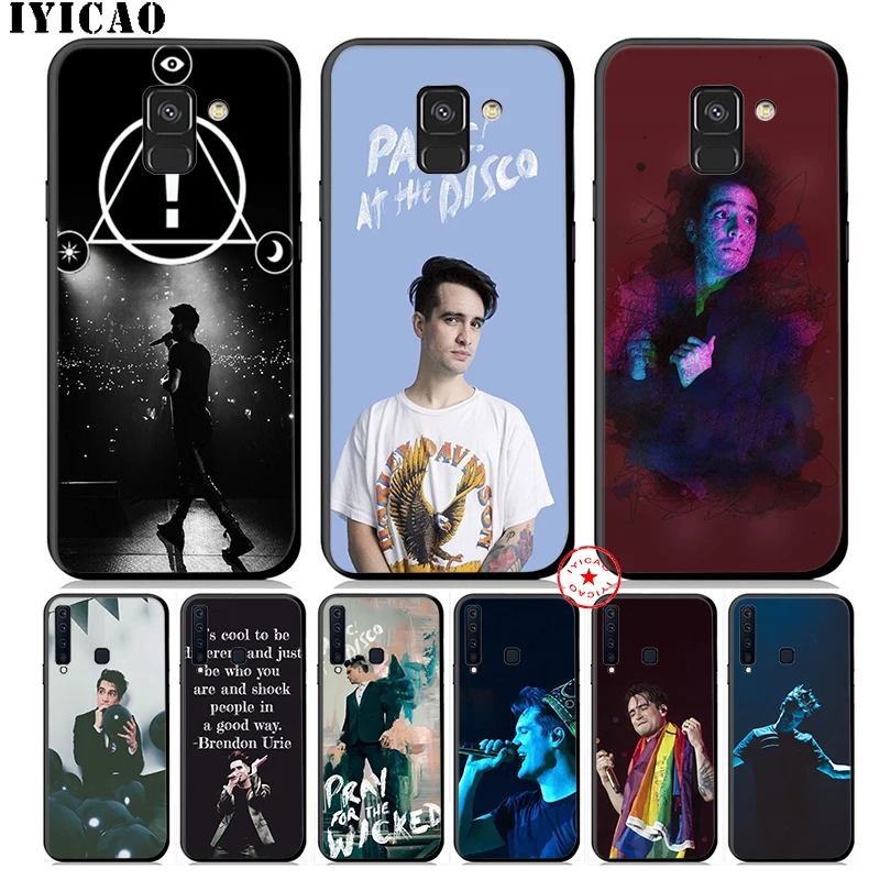 IYICAO Panic At The Disco Soft Phone Case for Samsung Galaxy A9 A8 A7 J6 A6 Plus 2018 A5 A3 2016 2017 Silicone Cover |