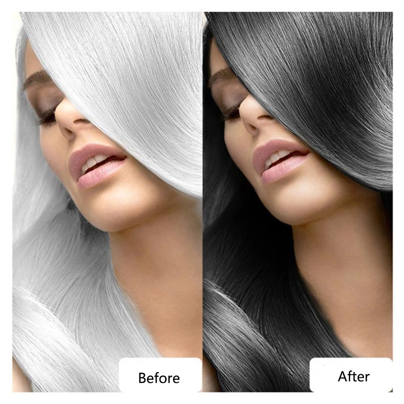 Tintura de Cabelo Cor do Cabelo Preto Shampoo Rápido 5 Minutos Permanente 25ml 10 Pçs 5 Beleza e saúde