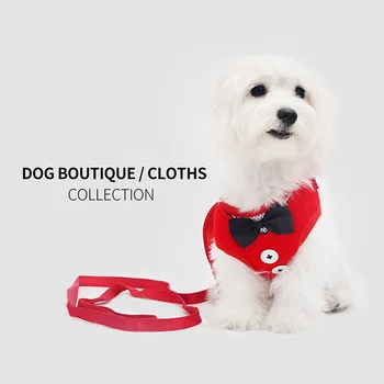 

Adjustable Breathable Vest Collars Chain Puppy Cat Pet Dog Leash Lead Set Dog Chest Pet Leash Dog Chest Strap Vest Pet Clothes
