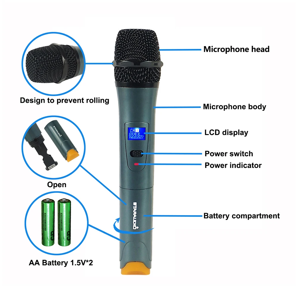 dj bar stage microphones