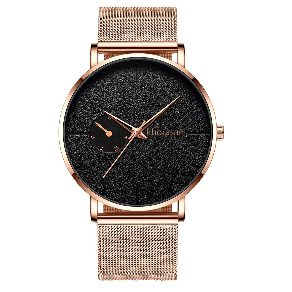 Лучшие продажи мужские часы модные часы для мужчин Топ Бренд роскошные часы мужские спортивные часы кожаные Повседневные Reloj Hombre@ 50 - Цвет: D