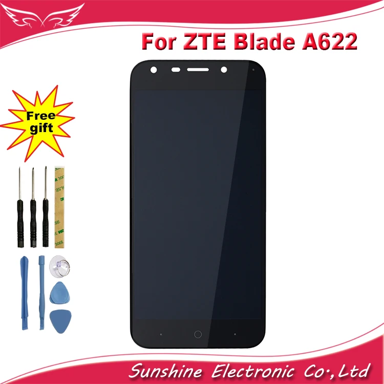 

Sunshine LCD Display For ZTE Blade A622 LCD Display Screen with Touch Sensor Complete Assembly