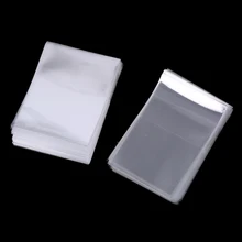 

100Pcs 6.6Cm 6Cm X 9Cm Matte Cards Sleeves Cards Protector for Trading Cards Shield Magic Card Cover Transparent card holder