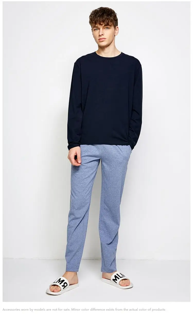 JackJones, мужская хлопковая Домашняя одежда, брюки на шнурке, облегающие, модные брюки, Мужская одежда, бренд 2183HC502