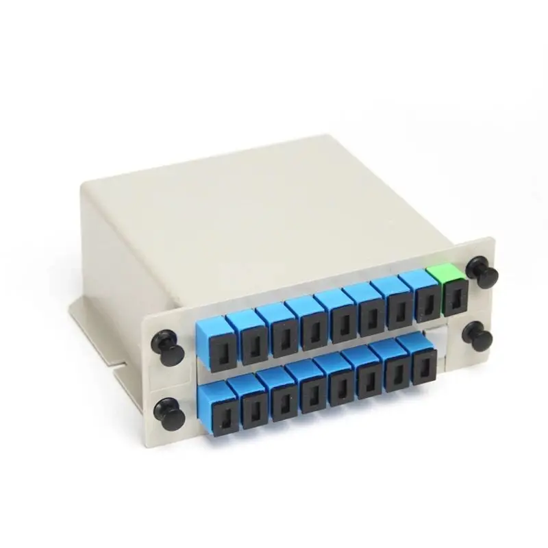 1x16 LGX коробка кассета карты вставки SC/UPC PLC сплиттер модуль 1:16 16 портов волоконно-оптический PLC сплиттер