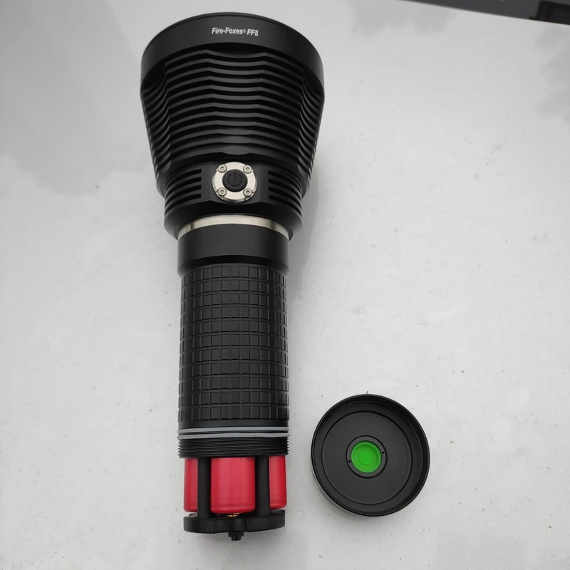 Fire-Foxes HID Flashlight FF5 100W 10000Lumen ALiExpress store
