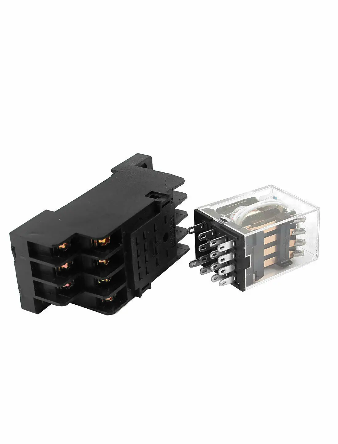 HH54PL AC 36V Катушка 4PDT 14Pin 35 мм din-рейка электромагнитное реле питания 5 шт