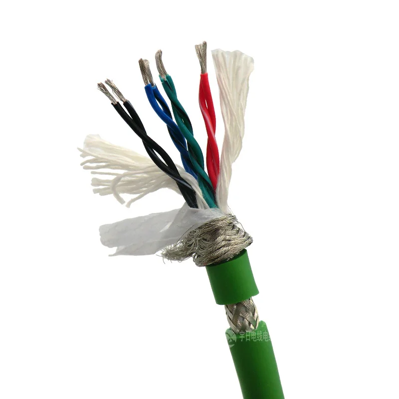 Кабель для передачи данных 8 ядер 0 2 3 мм 24 awg 22AWG сверхгибкий экранированный витая