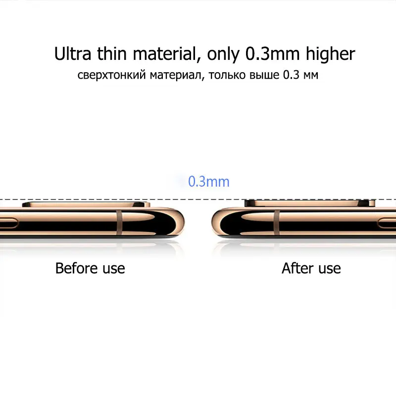 Роскошный металлический чехол для объектива камеры для iPhone 11 Pro MAX, защитный чехол-кольцо для iPhone X XS MAX XR, защитный чехол для камеры