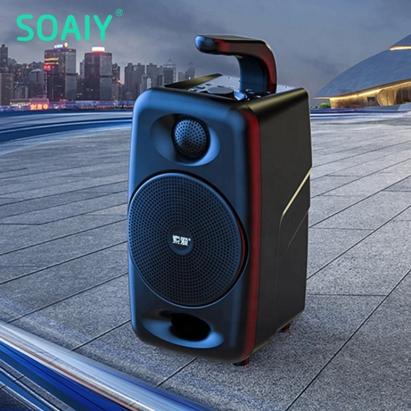 Уличная Портативная аудиосистема с Bluetooth высокомощная уличный сабвуфер