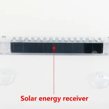 

High High Bright Solar Power LED Multicolor Colorful Light Rear-End Strobe Lamp Emergency Warning Light with Sucker for Car