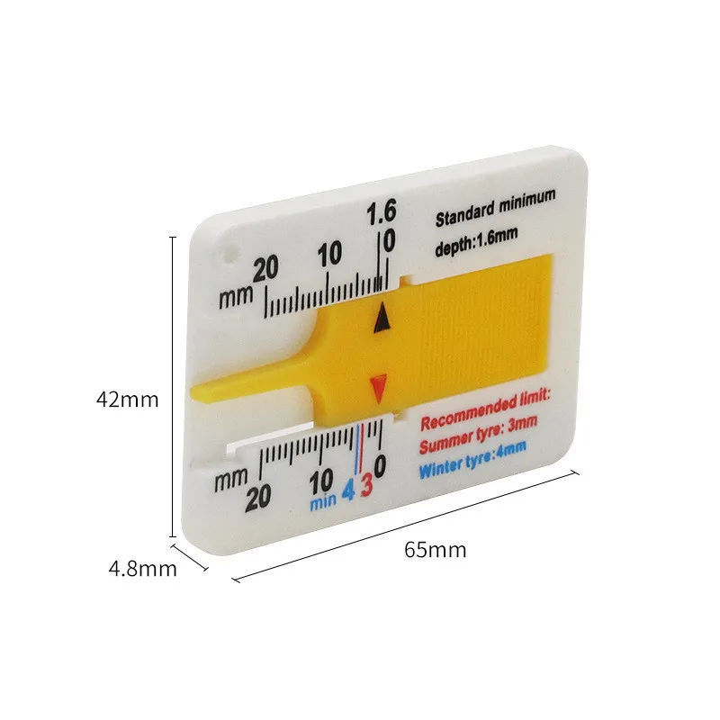 Измеритель глубины протектора шин, штангенциркуль, автомобильный мотоцикл, караван, прицеп, колесо, измерительный рисунок протектора, линейка для замера глубины, измерительный инструмент