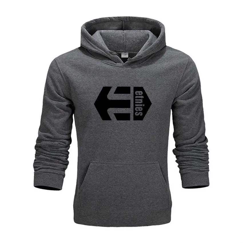 Новинка, модная брендовая мужская Толстовка Etnies с капюшоном и принтом, Крутая толстовка с капюшоном для скейтборда, крутая уличная Толстовка в стиле хип-хоп