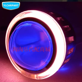 

For ZX auto grandtiger G3,Car headlight angel eye