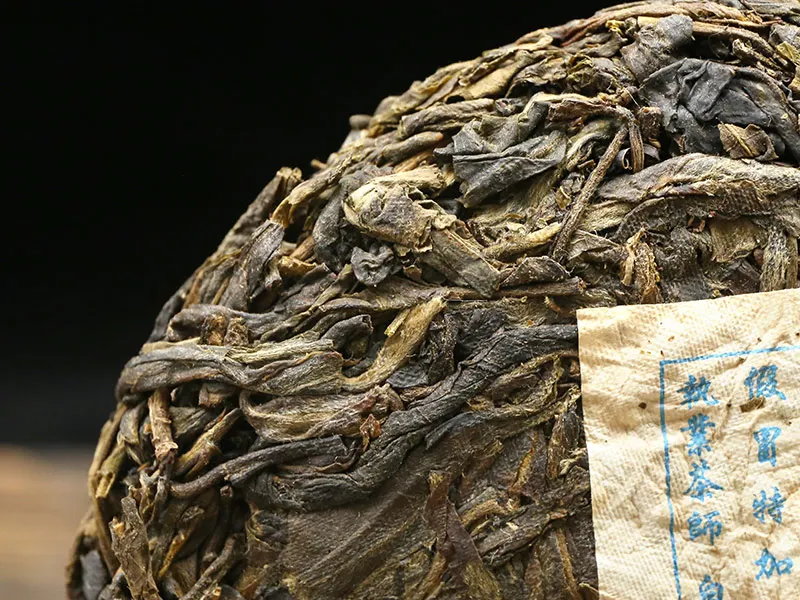 2009 год Sheng Pu-erh Юньнань Лонг Ю Шен Pu-erh чай в брикете Shen Китайский Ча старый 100 г