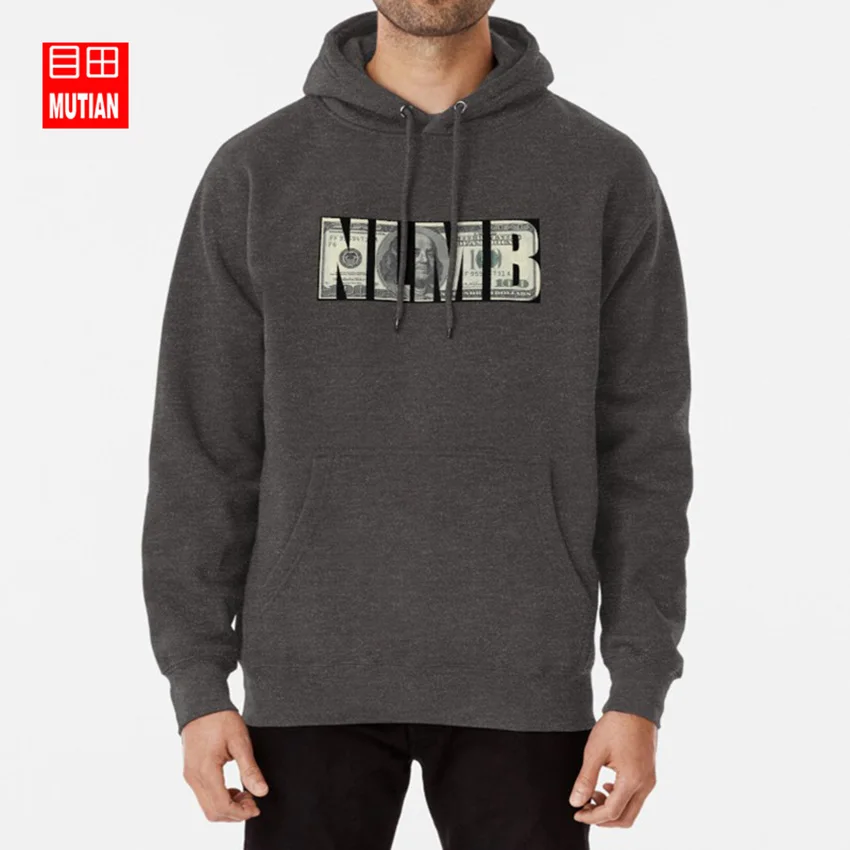 darkgrey-hoodie Never Leave My Brothers толстовки nlmb g herbo rap подземный рэп подземный xxl журнал lil - Цвет: darkgrey-hoodie