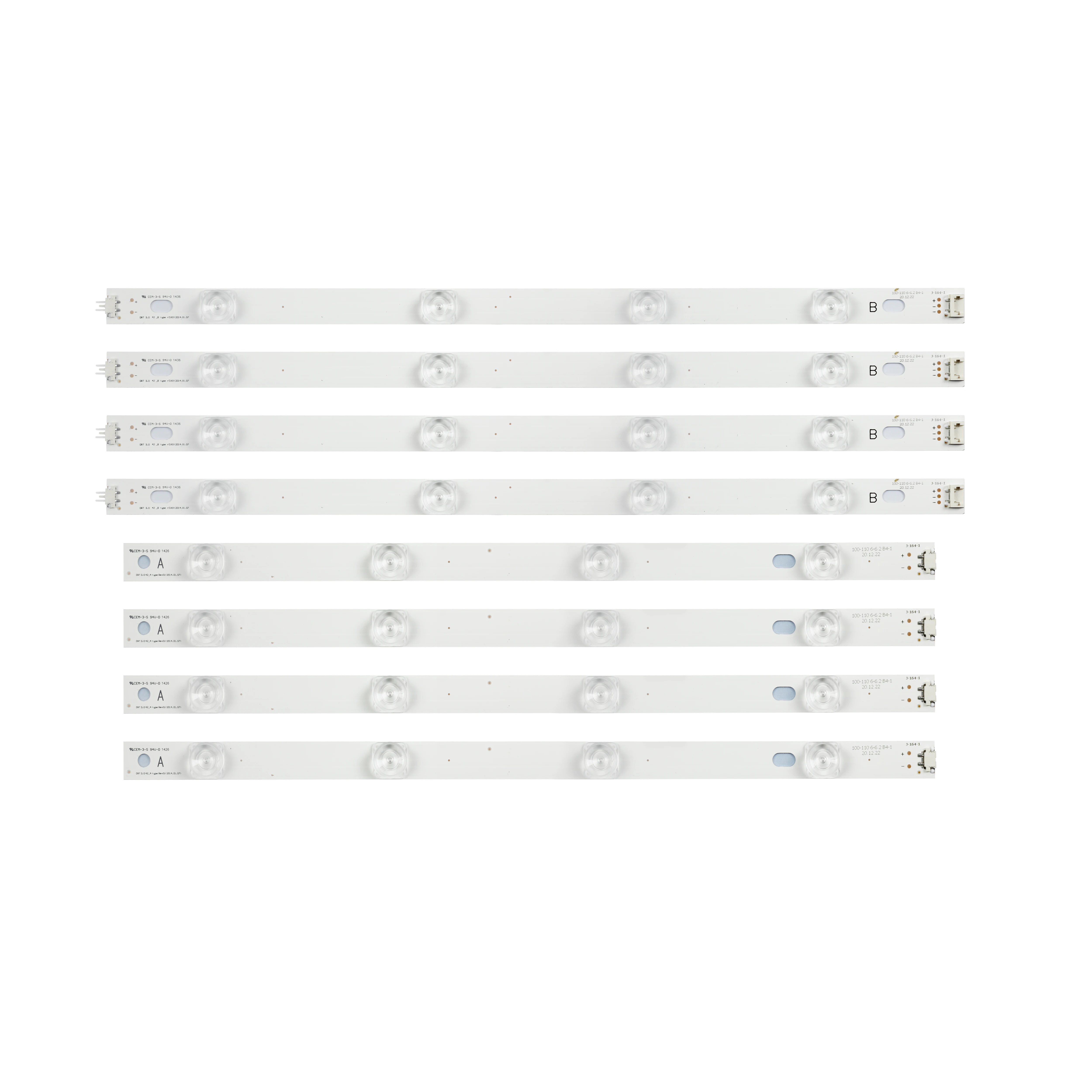 Новый комплект из 8 светодиодный ных светодиодных лент для LG LC420DUE 42LB650V 42LF5500 INNOTEK DRT