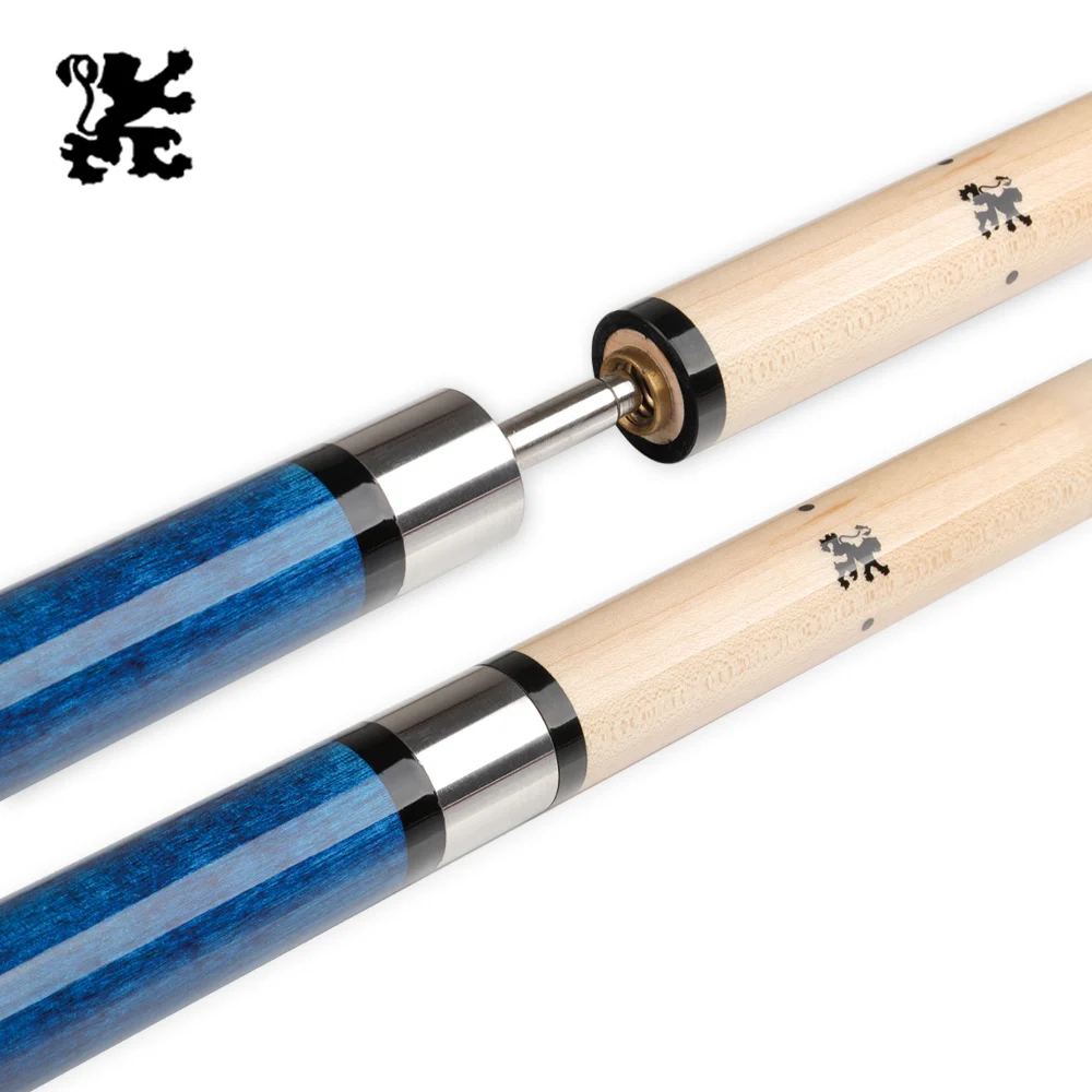 ADAMII Billiard Punch Cue 13mm Tip Maple Shaft Uni-Lock Quick Joint Smooth Wrap Professional Break Cue Strong Powerful Kit Stick
