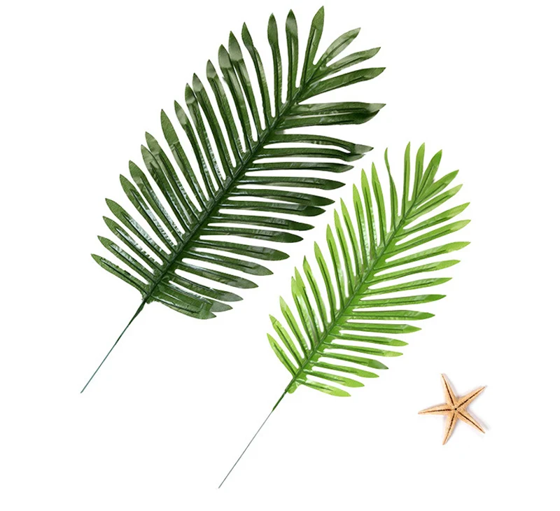 68 см Большая искусственная Пальмовая листочка пластиковое искусственное