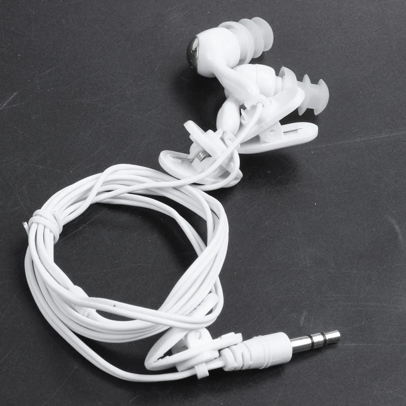 4 Гб USB MP3-плеер Водонепроницаемый плавание дайвинг серфинг черная гарнитура fm-радио