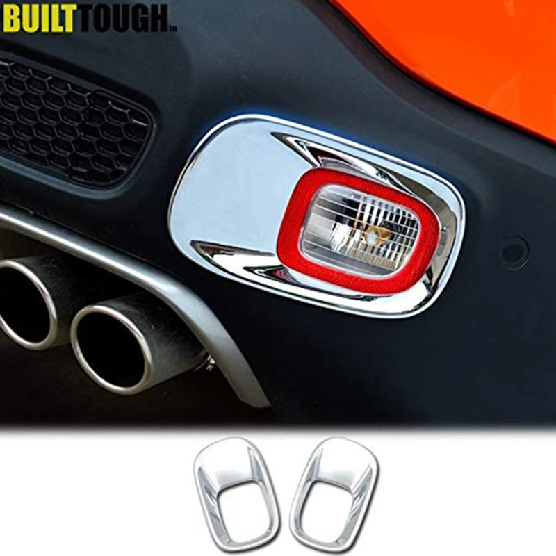Наружные части для Jeep Renegade хромированный задний бампер противотуманный светильник противотуманная фара накладка рамка форма