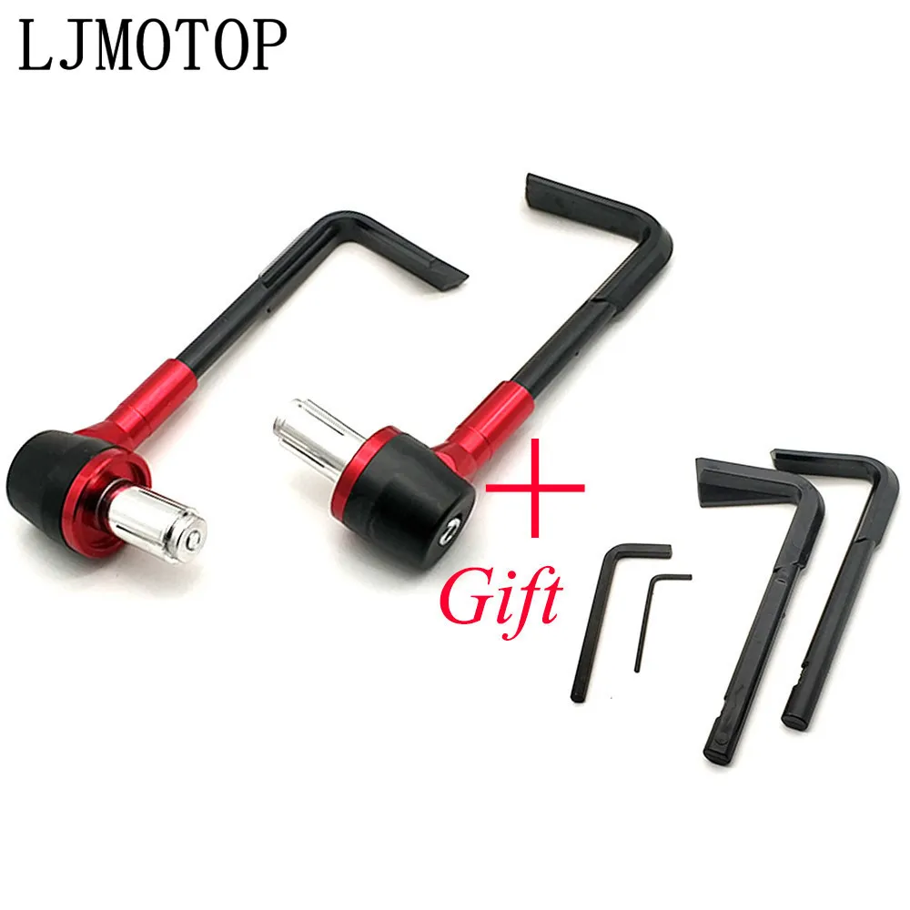 Для Kawasaki ZX7R/ZX7RR Z400 ZRX1100/1200 ZX9 ZZR1200 мотоциклетный протектор Proguard Система тормоза сцепления Рычаги защиты - Цвет: Красный