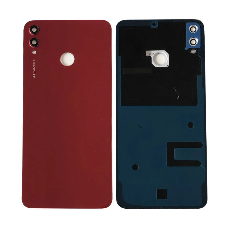 Axisinternational для 6," huawei Honor 8X, чехол с 3D стеклом для задней панели батареи, корпус+ стеклянная линза+ рамка для отпечатков пальцев+ вспышка