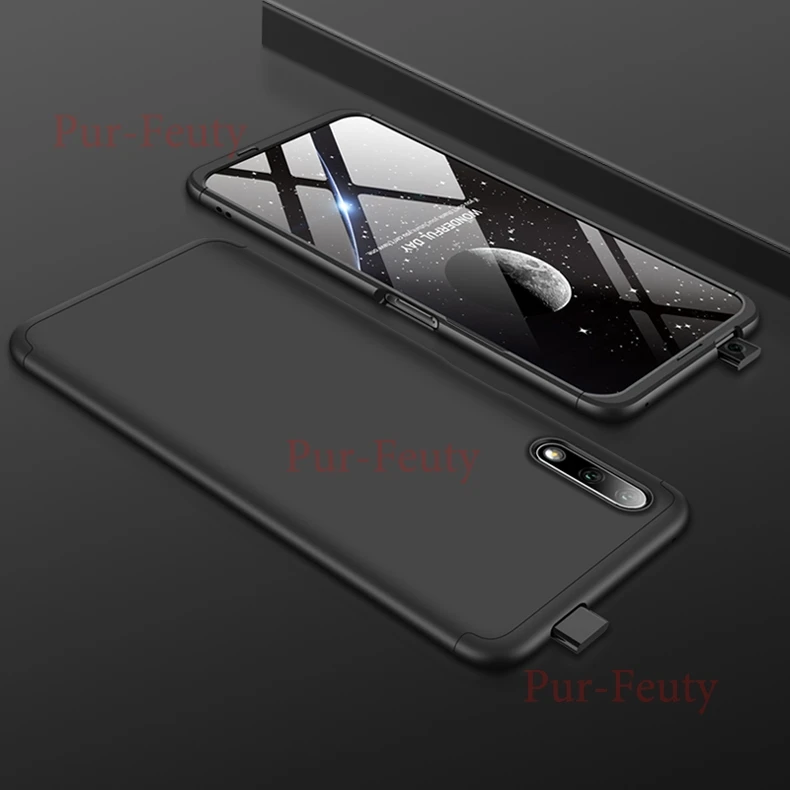 E Чехол для Huawei Honor 9 X Honor9X HLK-TL00 Etui 360 градусов Полная защита чехол для телефона Huawei Honor 9X9 X HLK TL00 x9 - Цвет: E