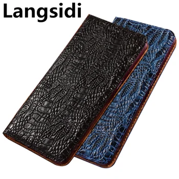 

Luxury Business Style Genuine Leather Magnetic Flip Case For ZTE AXON 10 Pro/ZTE AXON 10S Pro Case For ZTE AXON 9 Pro Phone Bag