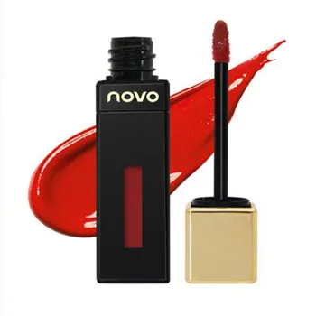 

NOVO brand 6-color non stick cup lipstick fade resistant waterproof and durable color changing Lip Glaze