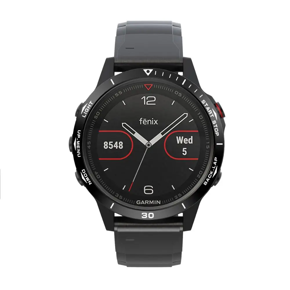 C3 Безель, кольцо, умные аксессуары для Garmin Fenix 5 5X3 3HR, браслет для часов, клейкая крышка, металлическое кольцо с защитой от царапин, Безель - Цвет: C3