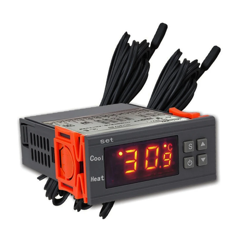 Stc-800 Led Digital Temperature Controller Thermoregulator Thermostat With Heater And Cooler